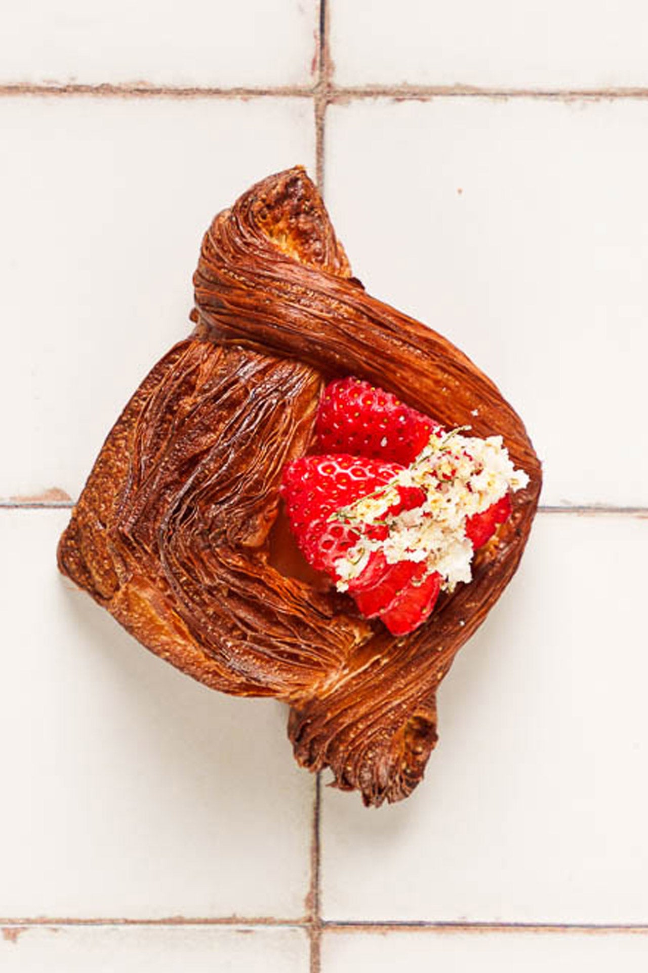 Strawberry Elderflower Pastry